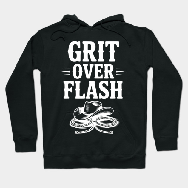 Grit Over Flash Hoodie by Frank Ring