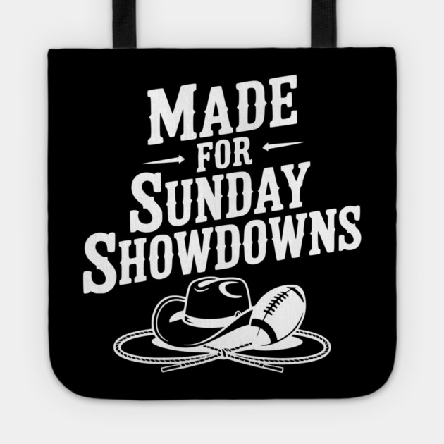 Made for Sunday Showdowns Tote by Frank Ring