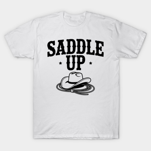 Saddle Up T-Shirt by Frank Ring