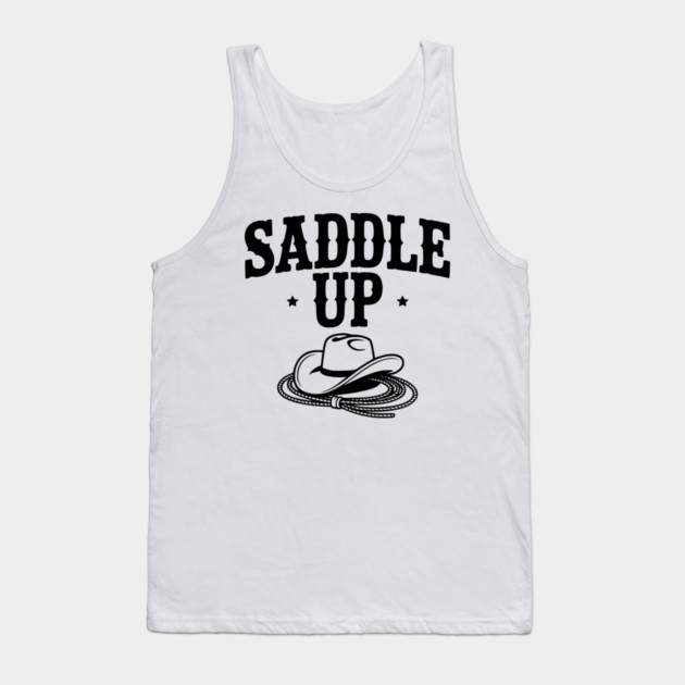 Saddle Up Tank Top by Frank Ring