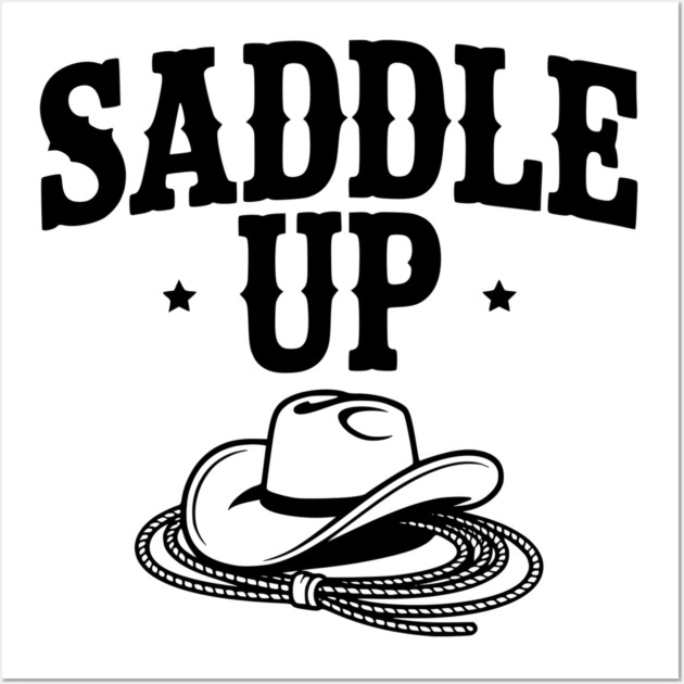 Saddle Up Wall Art by Frank Ring