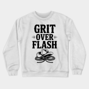 Grit Over Flash Crewneck Sweatshirt