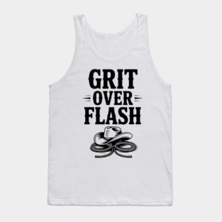 Grit Over Flash Tank Top