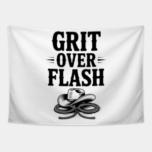 Grit Over Flash Tapestry