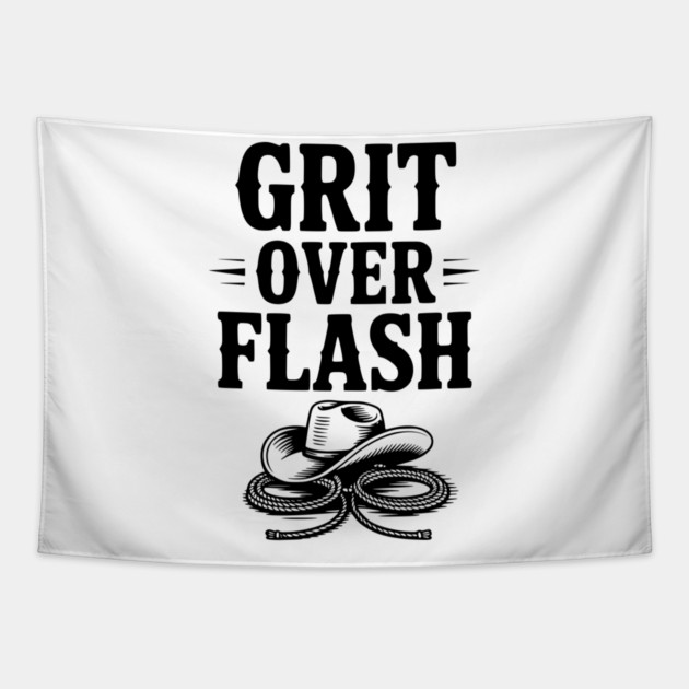 Grit Over Flash Tapestry by Frank Ring
