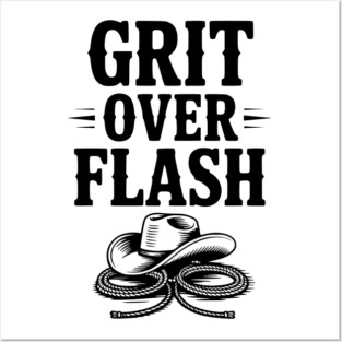 Grit Over Flash Posters and Art