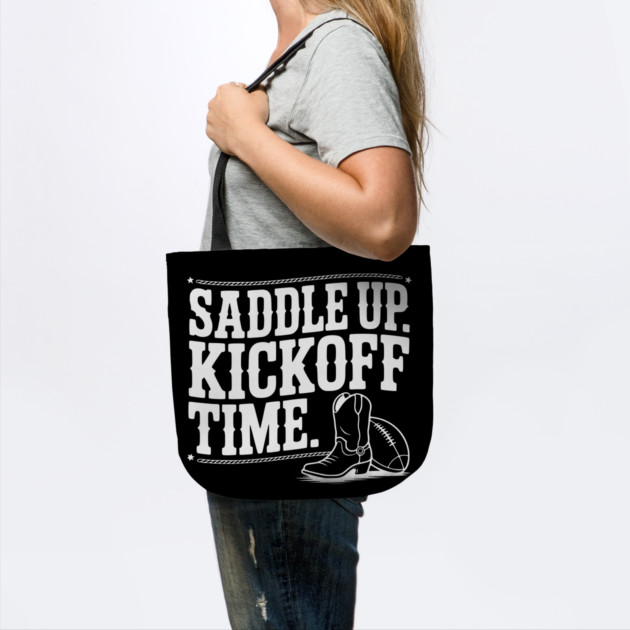 Saddle Up. Kickoff Time. by Frank Ring