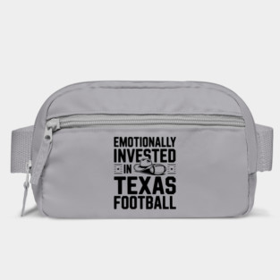 Emotionally Invested in Texas Football Bag