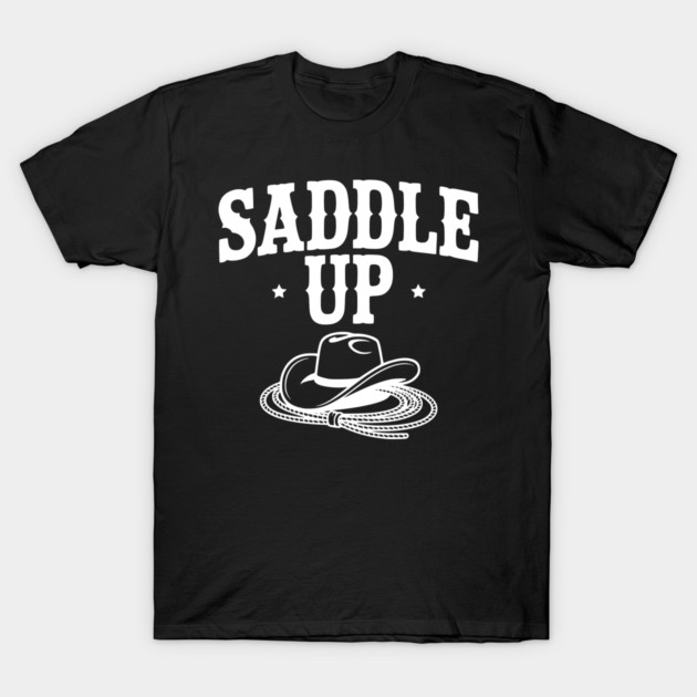 Saddle Up T-Shirt by Frank Ring