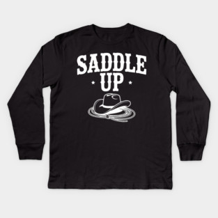 Saddle Up Kids Long Sleeve T-Shirt