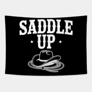 Saddle Up Tapestry
