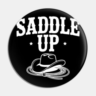 Saddle Up Pin