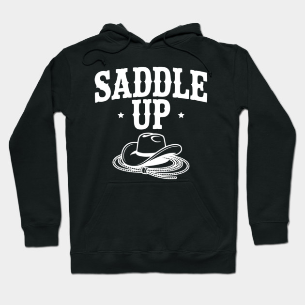 Saddle Up Hoodie by Frank Ring