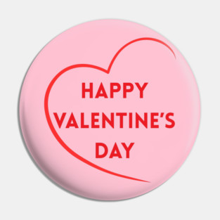 Happy Valentine’s Day Pin