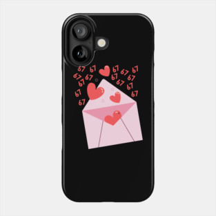 67 Love Letter Phone Case