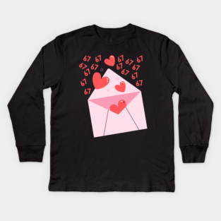 67 Love Letter Kids Long Sleeve T-Shirt