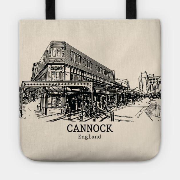 Cannock – England Tote by Lakeric