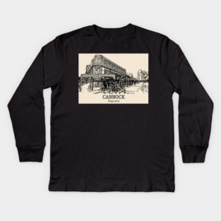 Cannock – England Kids Long Sleeve T-Shirt