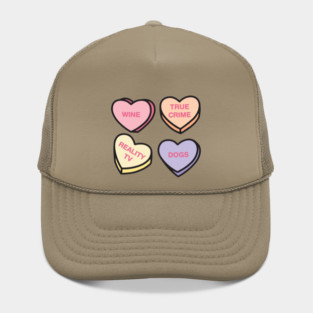 Conversation Hearts Hat