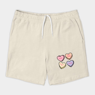 Conversation Hearts Shorts