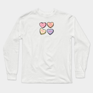 Conversation Hearts Long Sleeve T-Shirt
