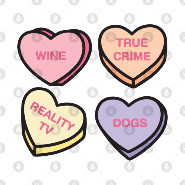 Conversation Hearts by Laura Contarino