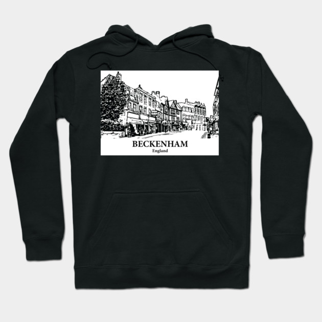 Beckenham – England Hoodie by Lakeric