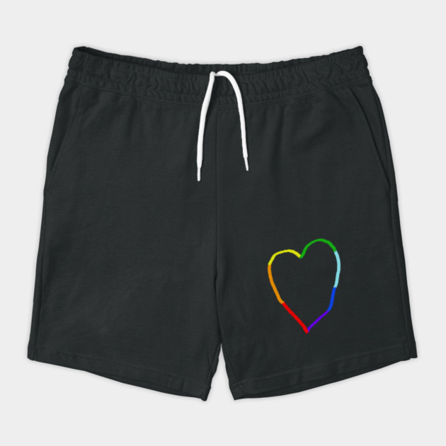 Rainbow Heart by Creatifly Graphic Tees