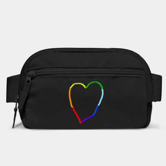 Rainbow Heart by Creatifly Graphic Tees
