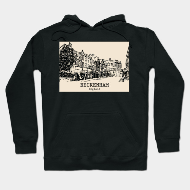 Beckenham – England Hoodie by Lakeric