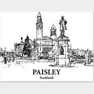 Paisley – Scotland Posters and Art