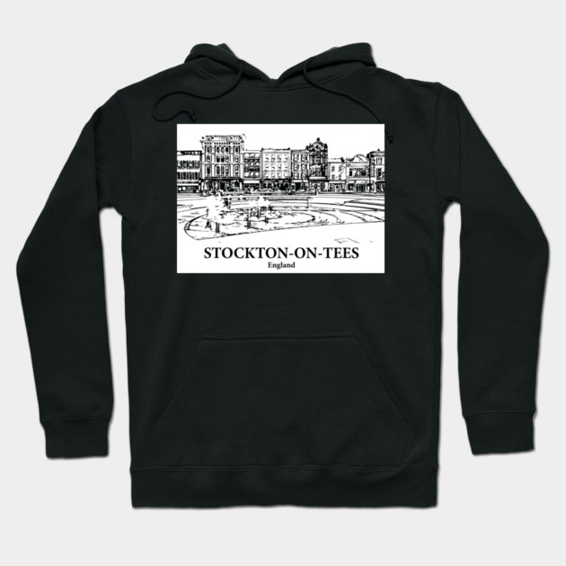 Stockton-on-Tees – England Hoodie by Lakeric