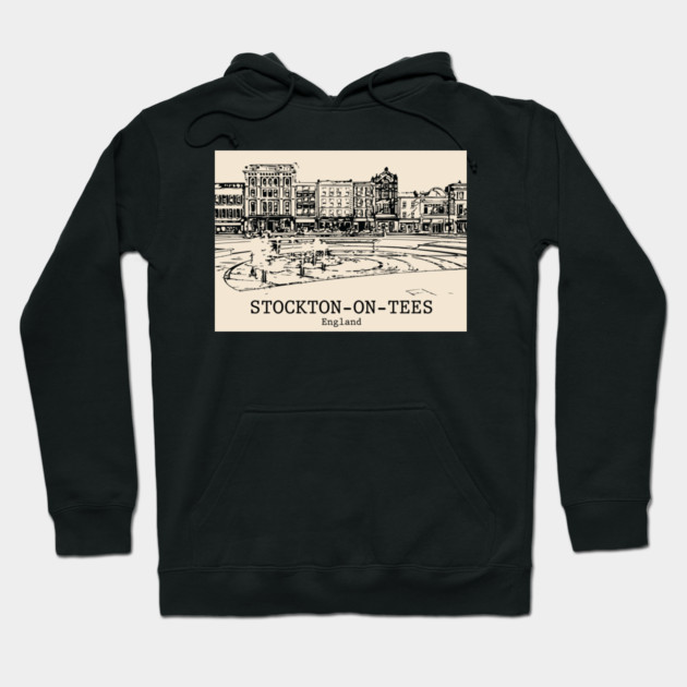 Stockton-on-Tees – England Hoodie by Lakeric