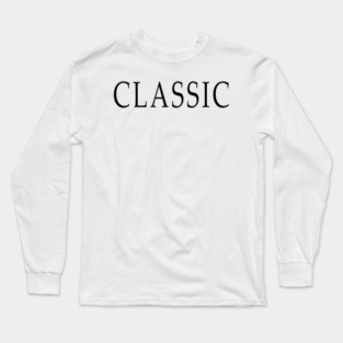 Classic Long Sleeve T-Shirt