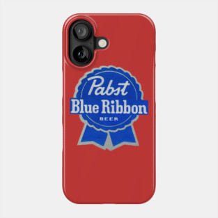 Pabst Blue Ribbon Beer Logo PBR Phone Case
