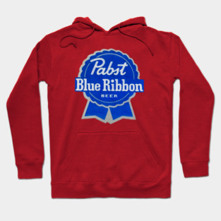 Pabst Blue Ribbon Beer Logo PBR Hoodie