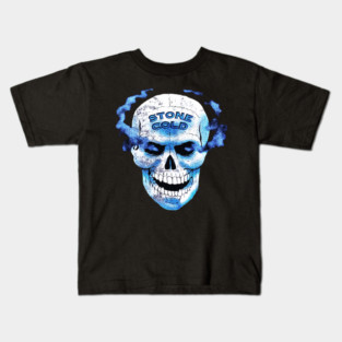 Stone Cold Steve Austin - Skull - Wrestling Kids T-Shirt