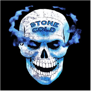 Stone Cold Steve Austin - Skull - Wrestling Posters and Art