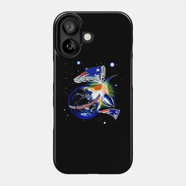 New England Patriots - Outer Space Football Phone Case by nicklower