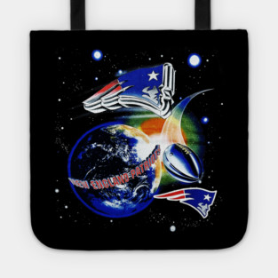 New England Patriots - Outer Space Football Tote