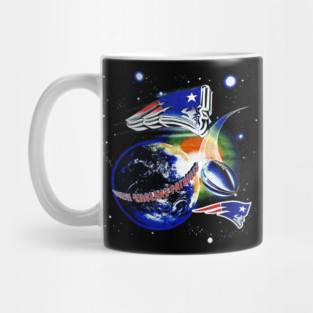 New England Patriots - Outer Space Football Mug