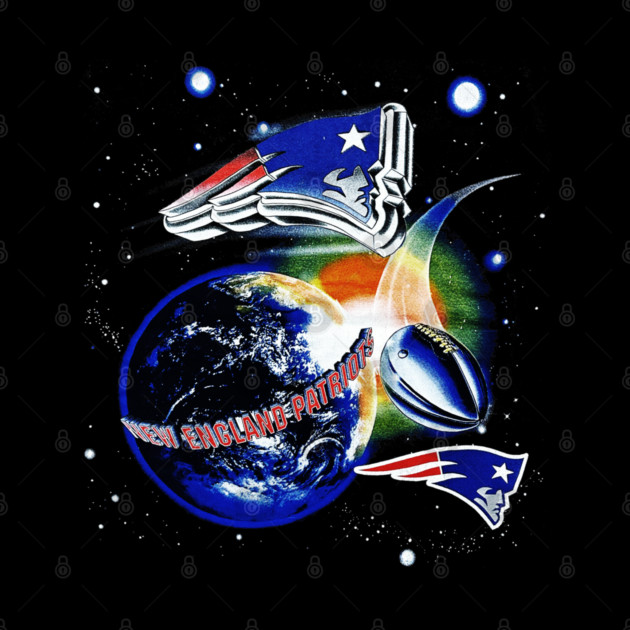 New England Patriots - Outer Space Football by nicklower