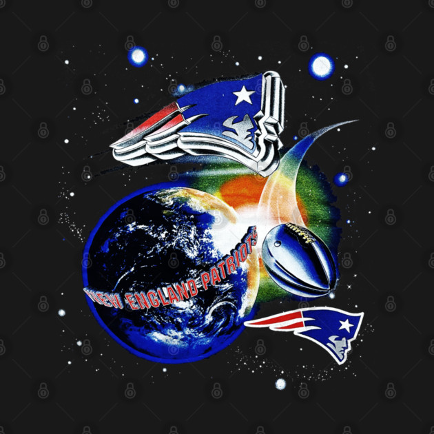 New England Patriots - Outer Space Football by nicklower