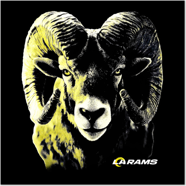 Los Angeles Rams - Football Wall Art by nicklower