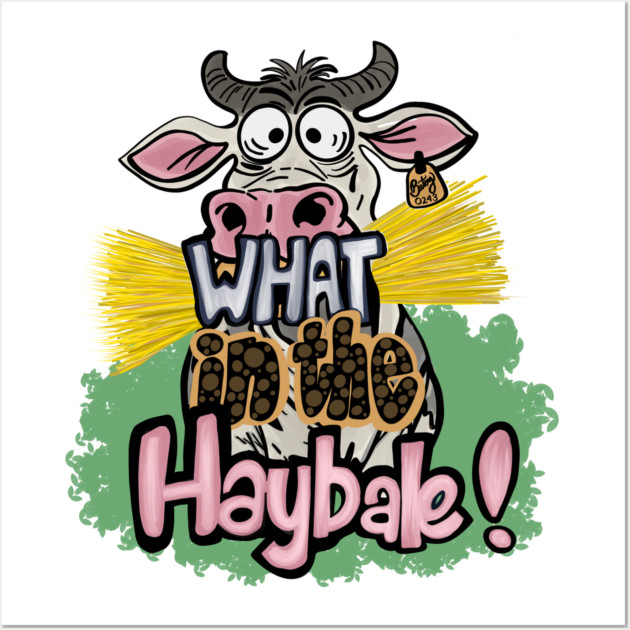What in the Haybale! Wall Art by Stephanie 's Store 5