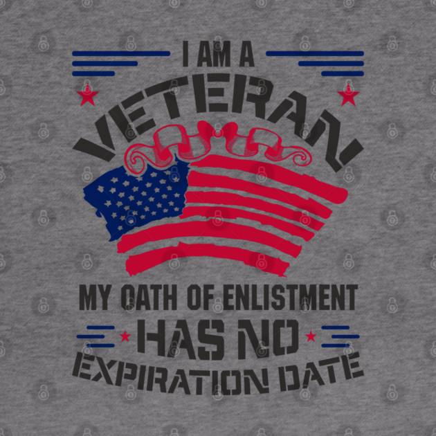 Veteran Oath of Enlistment USA Military Pride by Anticorporati