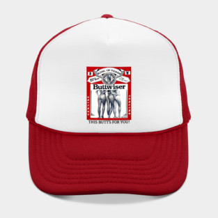 Buttwiser - King of Rears - Beer Parody Hat