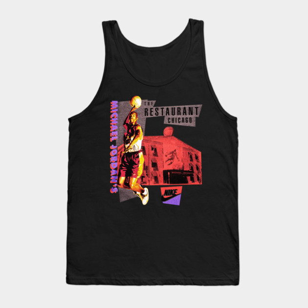 90s Jordan Basketball Restaurant Classic Tank Top by nicklower