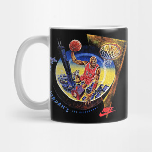 90s Jordan Basketball Restaurant Classic Dunk Mug