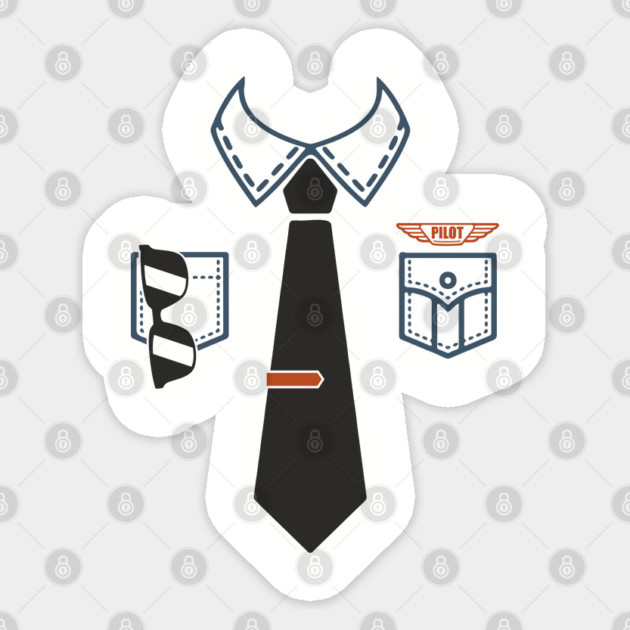 Pilot Shirt Uniform Travel Day Adventure Ready Sticker by Anticorporati